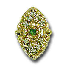 80881 Emerald Bracelet Slide 
